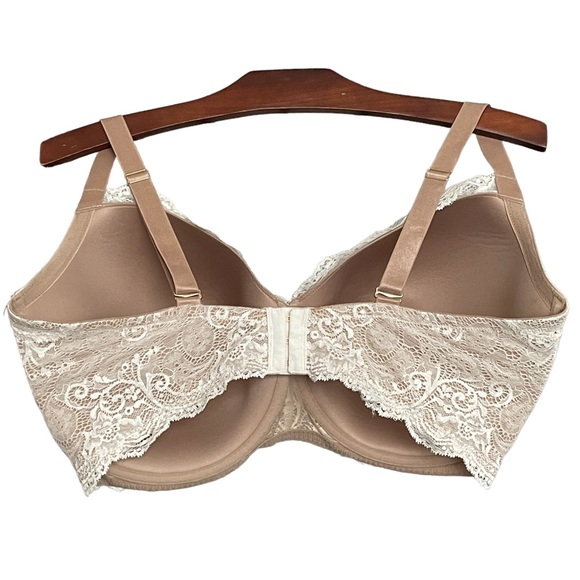 THIRDLOVE 24/7 Lace Balconette Bra Underwire Tan/Brown EUC Size 40H - Picture 6 of 6